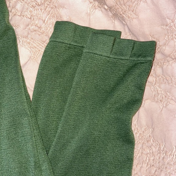itson Green Spandex Leggings One size - Picture 3 of 6